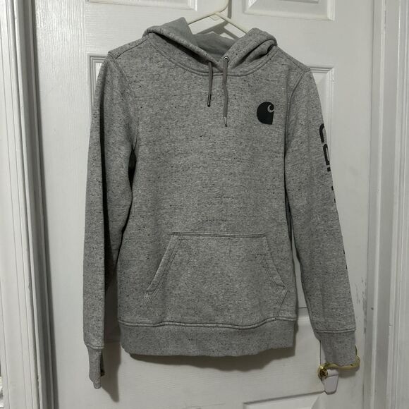 Carhartt Women's Grey Hoodie - Picture 1 of 6